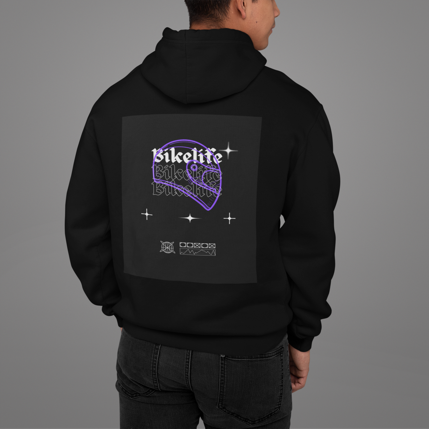 BKLF Helmet Oversized Hoodie